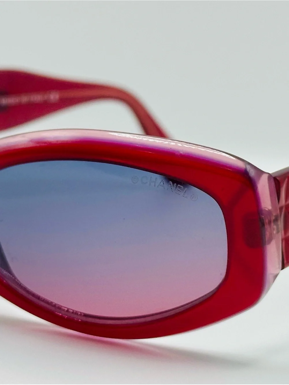 Chanel ‘Chocolate Bar’ 5029 Sunglasses ~ Gold Hardware